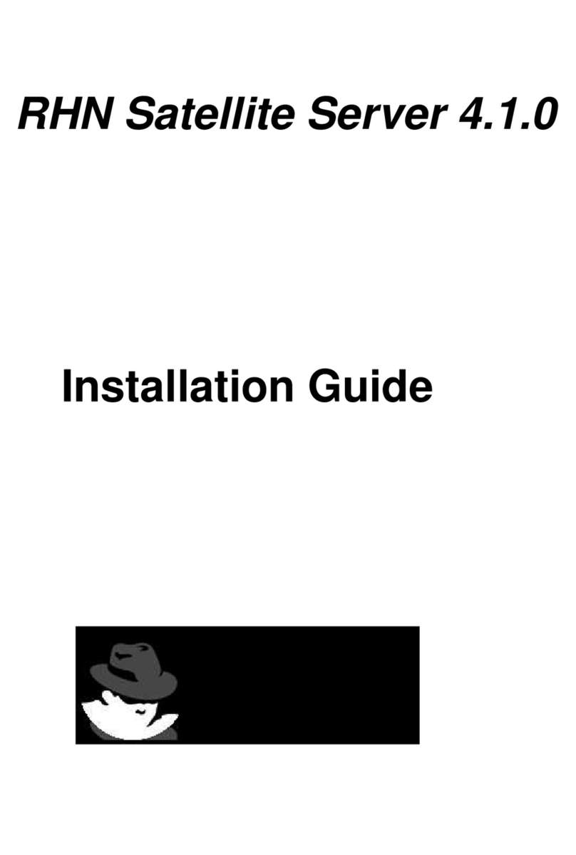 Red Hat NETWORK SATELLITE SERVER 4.1.0 installation guide