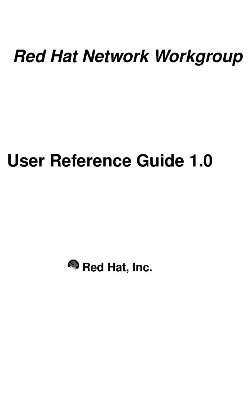 Red Hat NETWORK WORKGROUP - USER  1.0 Product information sheet