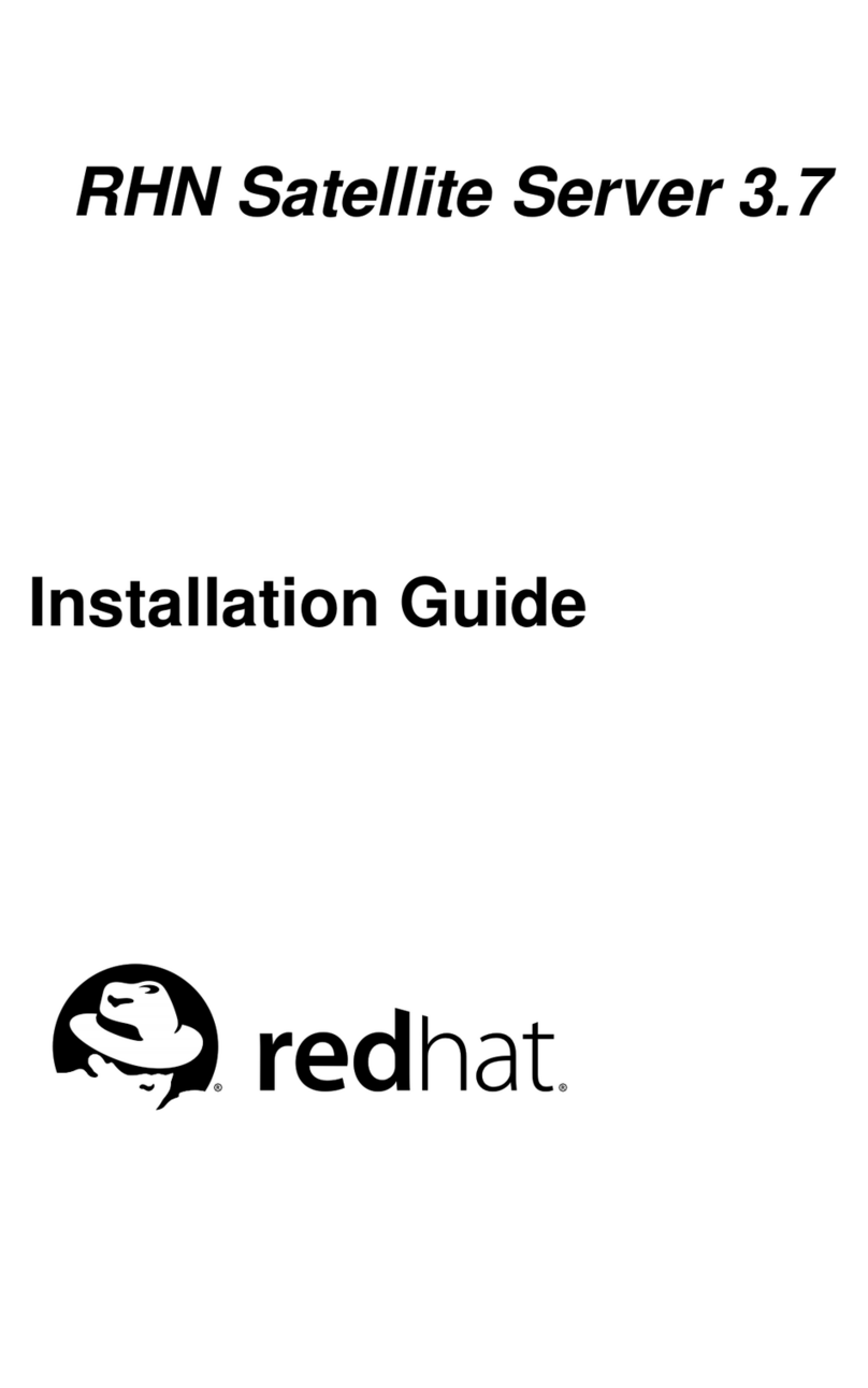 Red Hat NETWORK SATELLITE SERVER 3.7 installation guide