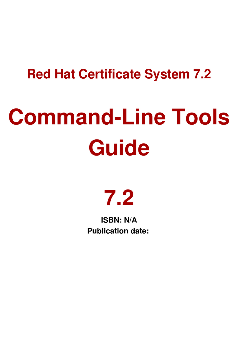Red Hat CERTIFICATE SYSTEM 7.2 - MIGRATION GUIDE manual
