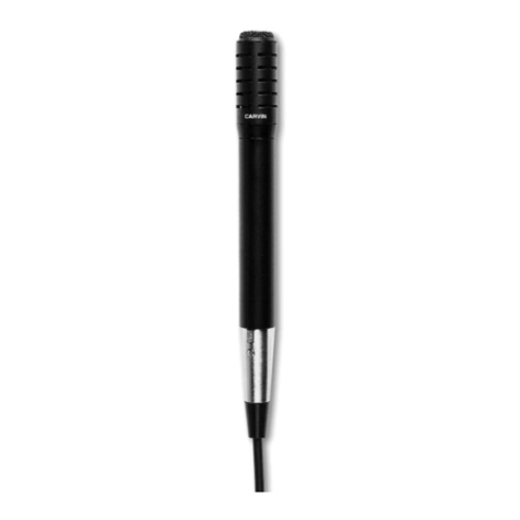 CARVIN CM90E Engineeiring data