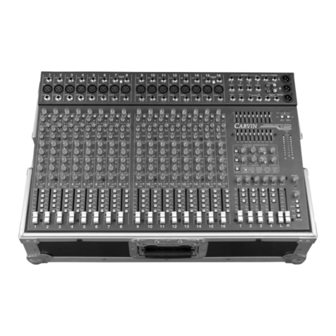 CARVIN C1644 operating manual