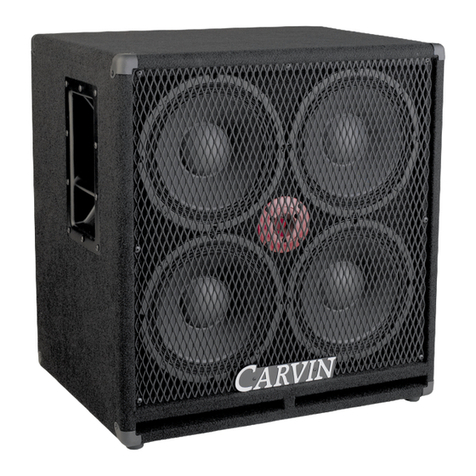 CARVIN RL410T User manual