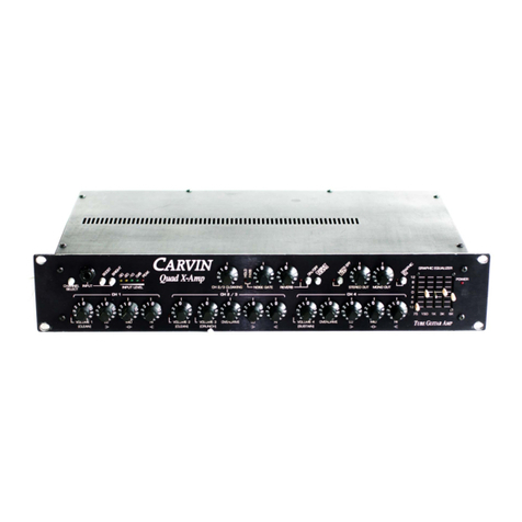 CARVIN QUADX User manual