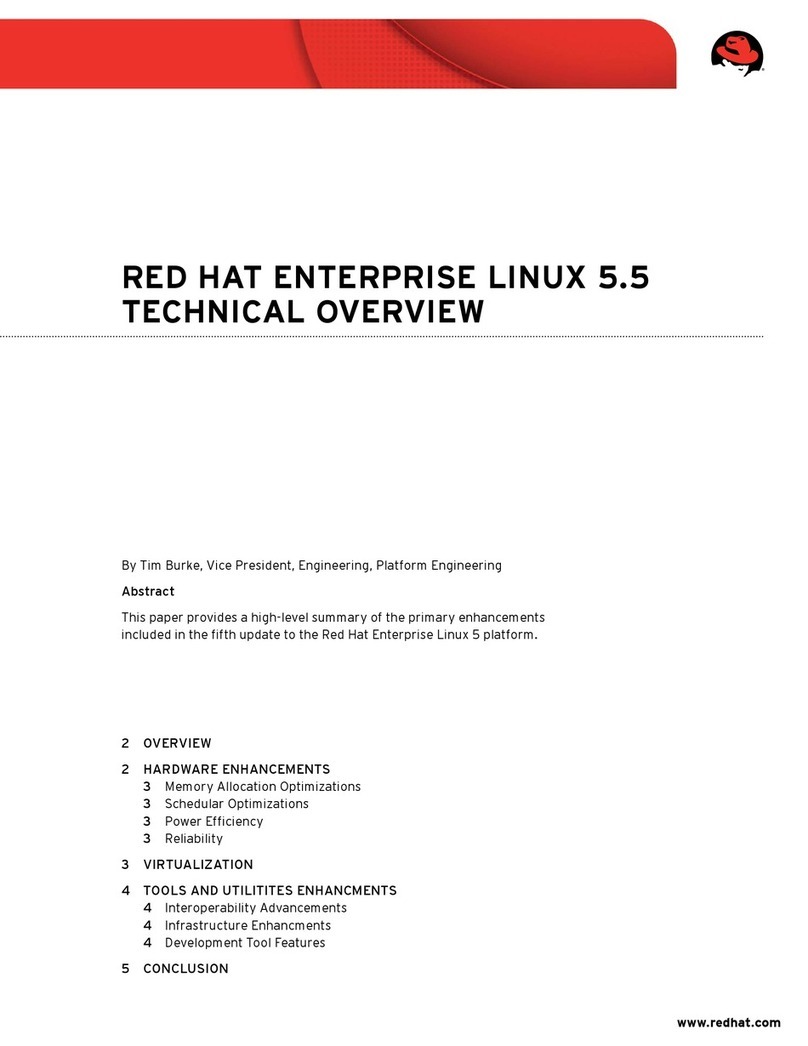 Red Hat ENTERPRISE LINUX 5.5 - S 2010 overview