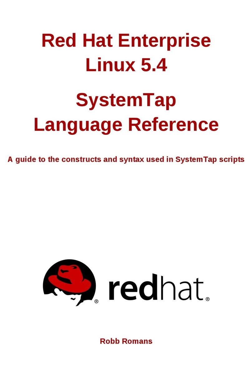 Red Hat ENTERPRISE 5.4 RELEASE NOTES reference guide