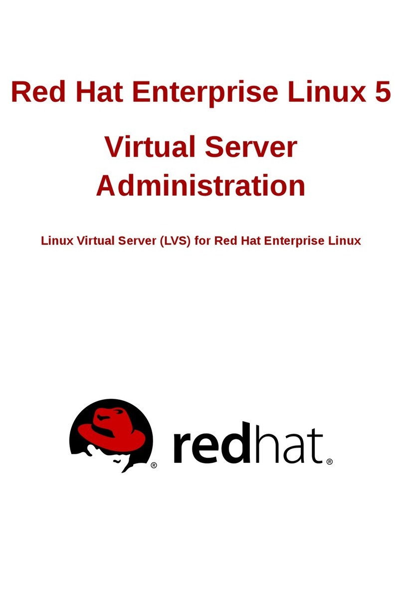 Red Hat ENTERPRISE LINUX 5 - VIRTUAL SERVER... User manual