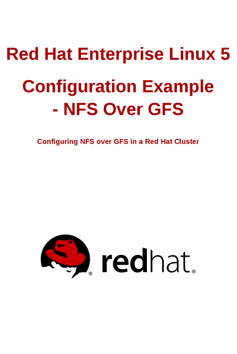 Red Hat ENTERPRISE LINUX 5 - VIRTUAL SERVER... User manual