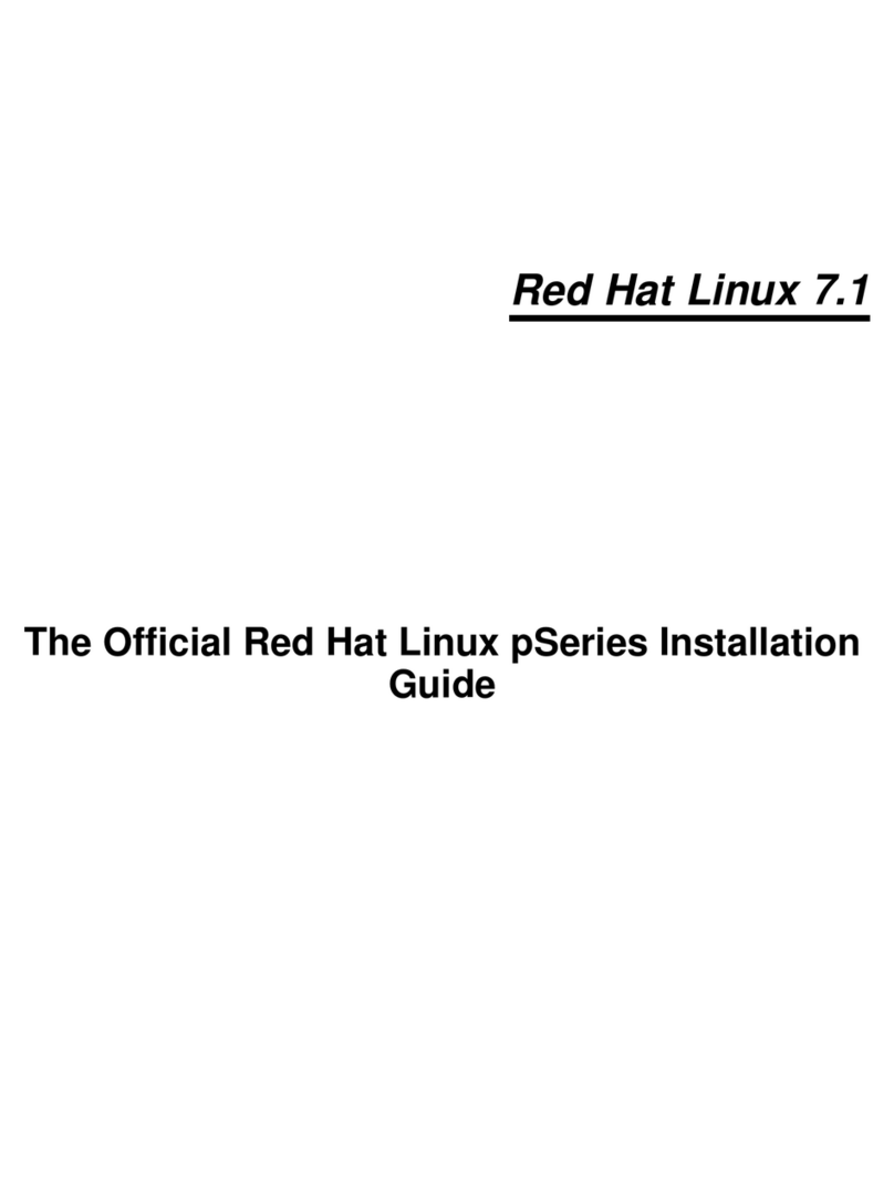 Red Hat LINUX 7.1 - PSERIES manual Red Hat LINUX 7.1 - PSERIES manual