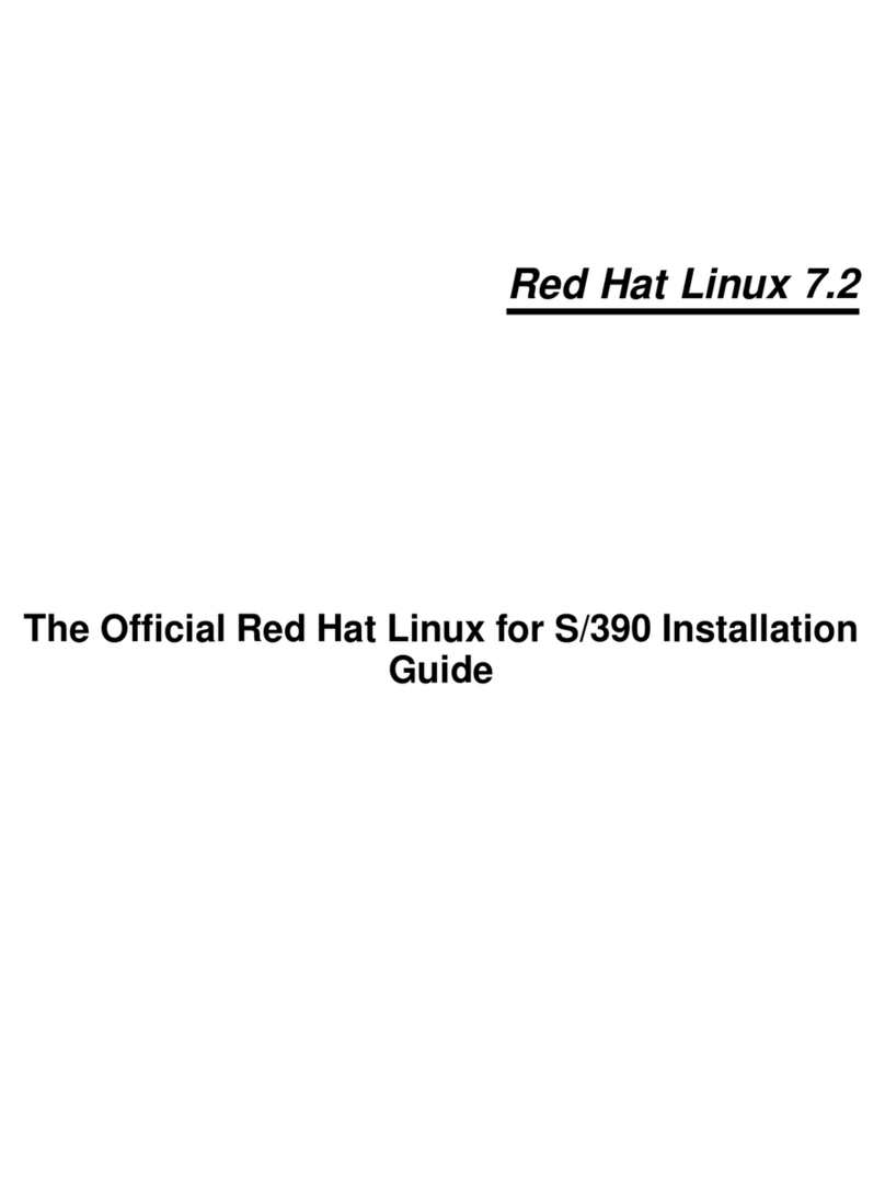 Red Hat LINUX 7.2 - S-390 manual