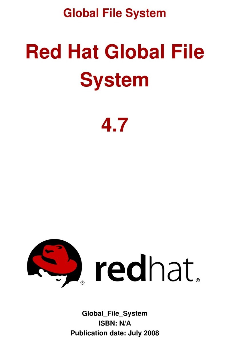 Red Hat GLOBAL FILE SYSTEM 4.7 manual