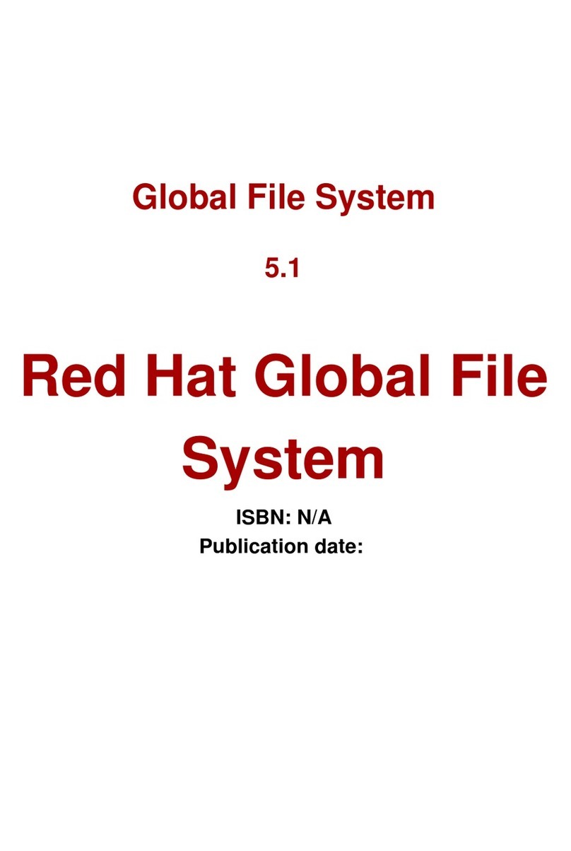 Red Hat GLOBAL FILE SYSTEM 5.1 manual Red Hat GLOBAL FILE SYSTEM 5.1 manual