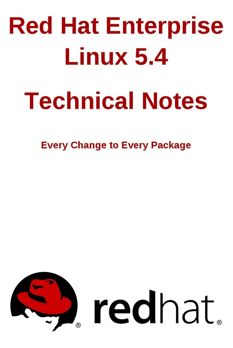 Red Hat ENTERPRISE 5.4 RELEASE NOTES User manual