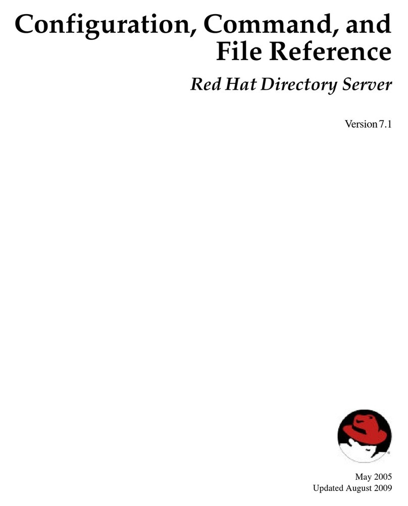 Red Hat DIRECTORY SERVER 7.1 Quick guide