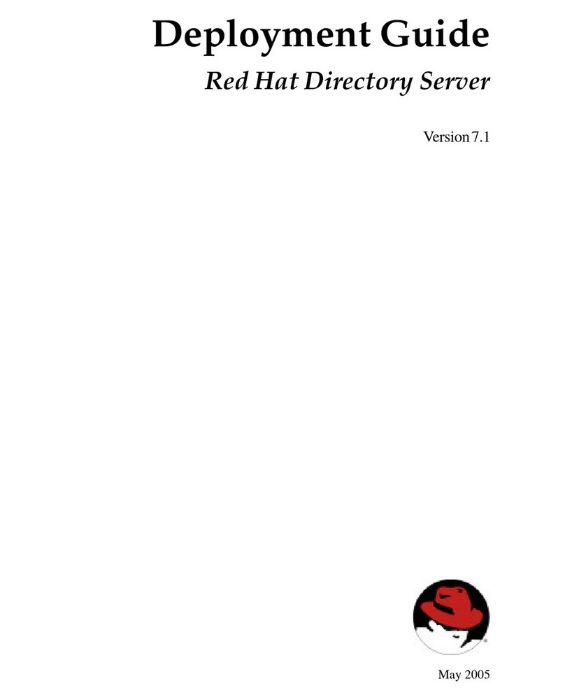 Red Hat DIRECTORY SERVER 7.1 - DEPLOYMENT Quick reference guide