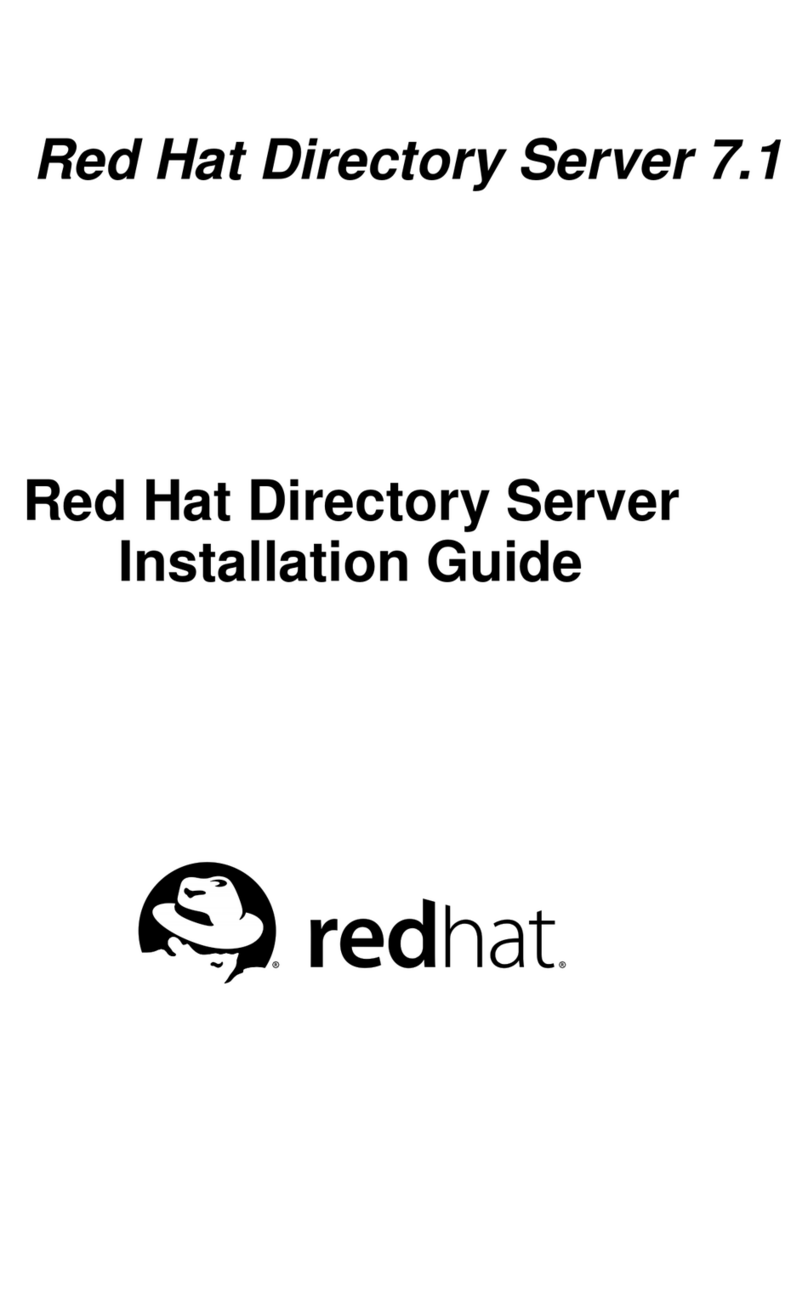 Red Hat DIRECTORY SERVER 7.1 User manual