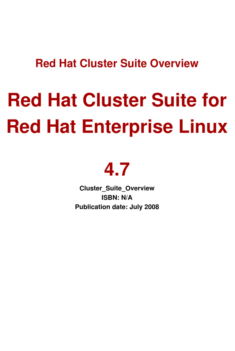 Red Hat CLUSTER SUITE FOR ENTERPRISE LINUX 4.7 Installation guide