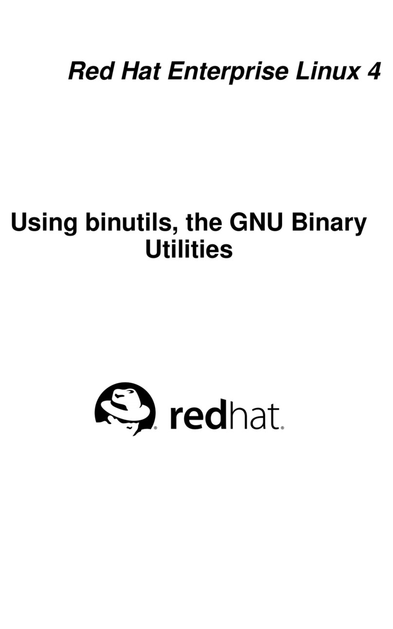 Red Hat ENTERPRISE LINUX 4 - USING BINUTILS Manual Red Hat ENTERPRISE LINUX 4 - USING BINUTILS Manual