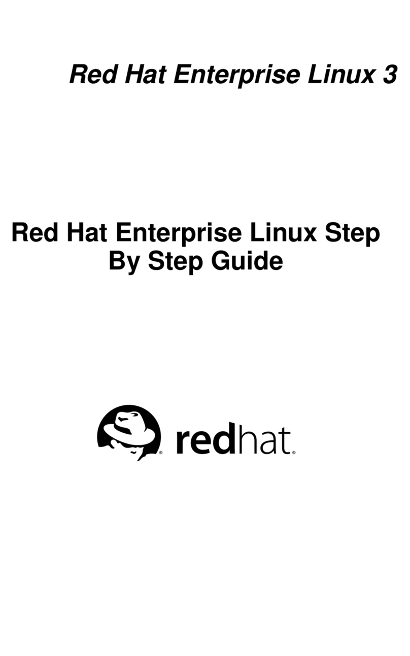 Red Hat ENTERPRISE LINUX 3 - STEP BY STEP GUIDE User manual