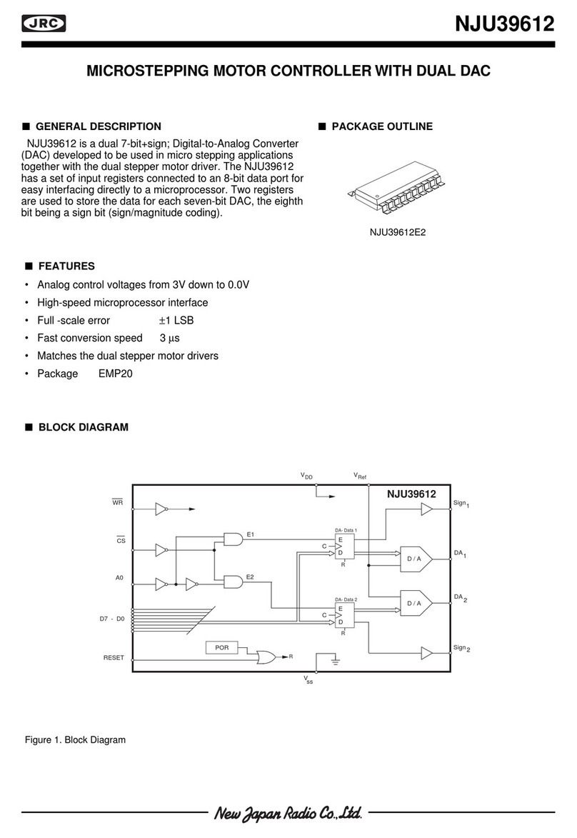 JRC NJU39612 manual