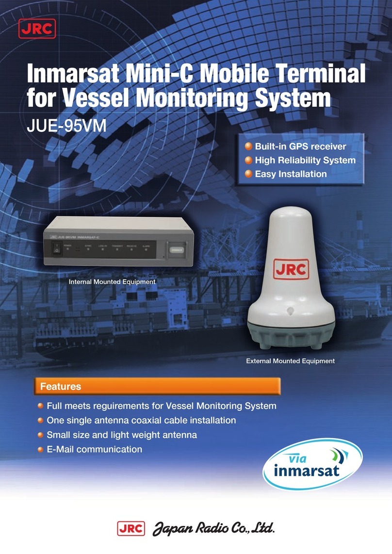 JRC MAJESTY YP400A User manual