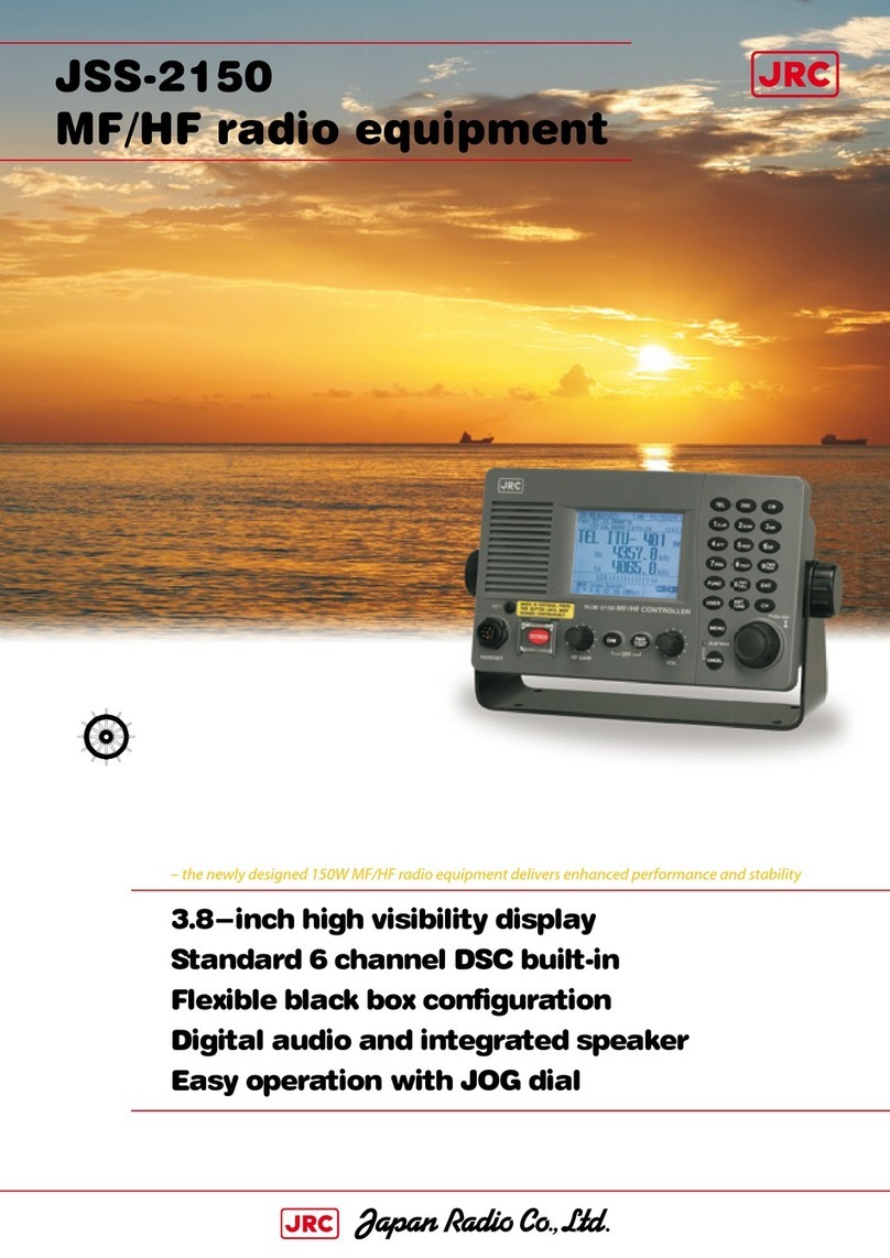 JRC JSS-2150 - User manual