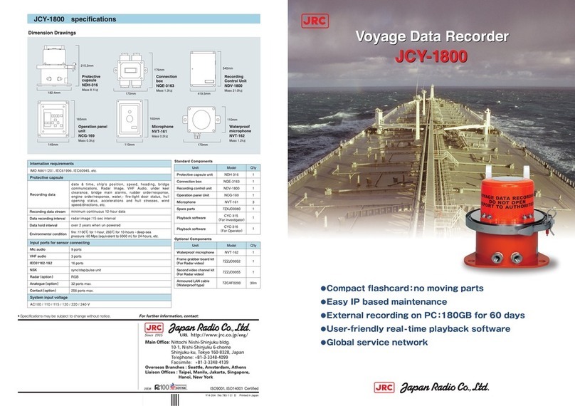 JRC JCY-1800 - brochure