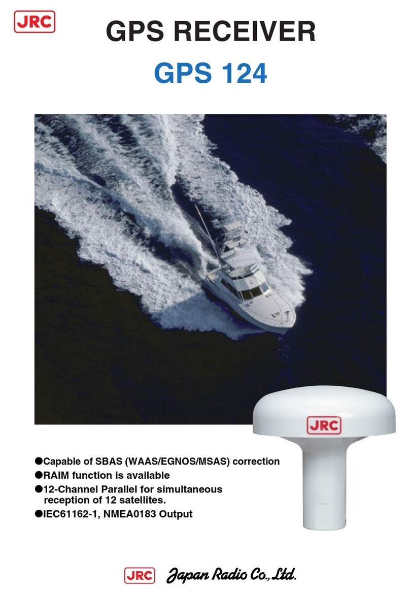 JRC GPS 124 - brochure