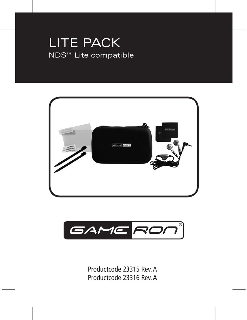 GAMERON LITE PACK FOR NSD LITE manual