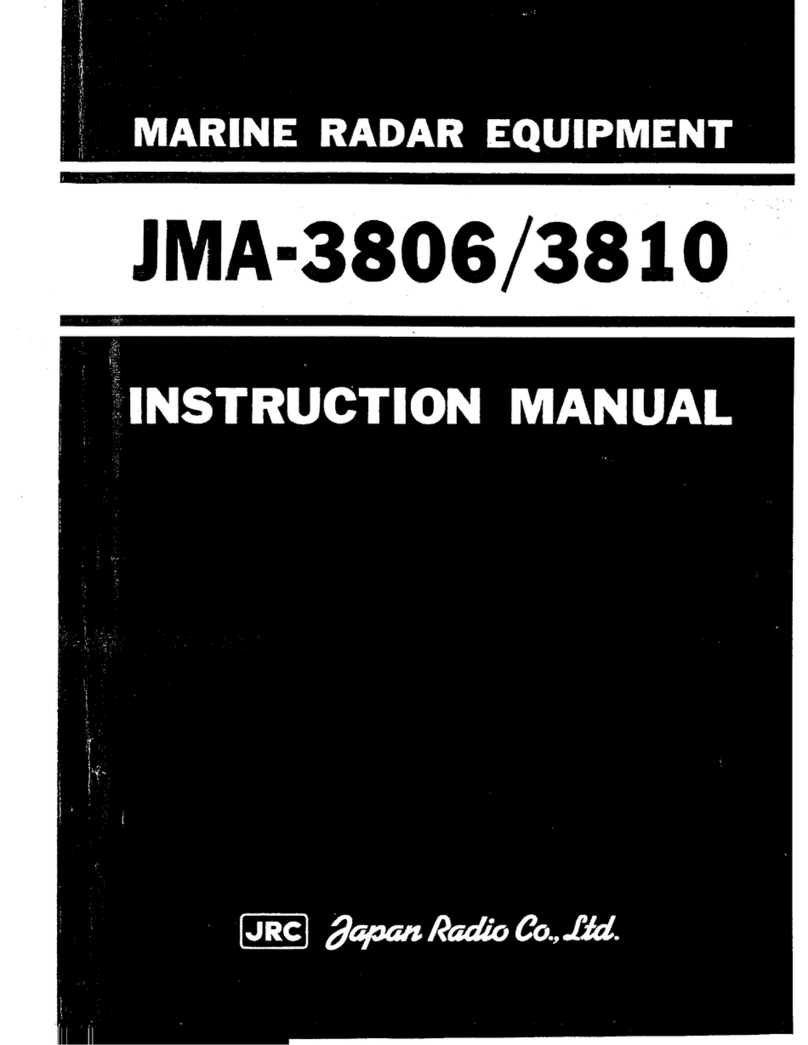 JRC JMA-3806 instruction manual