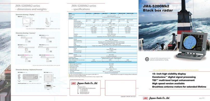 JRC JMA-5200MK2 - User manual