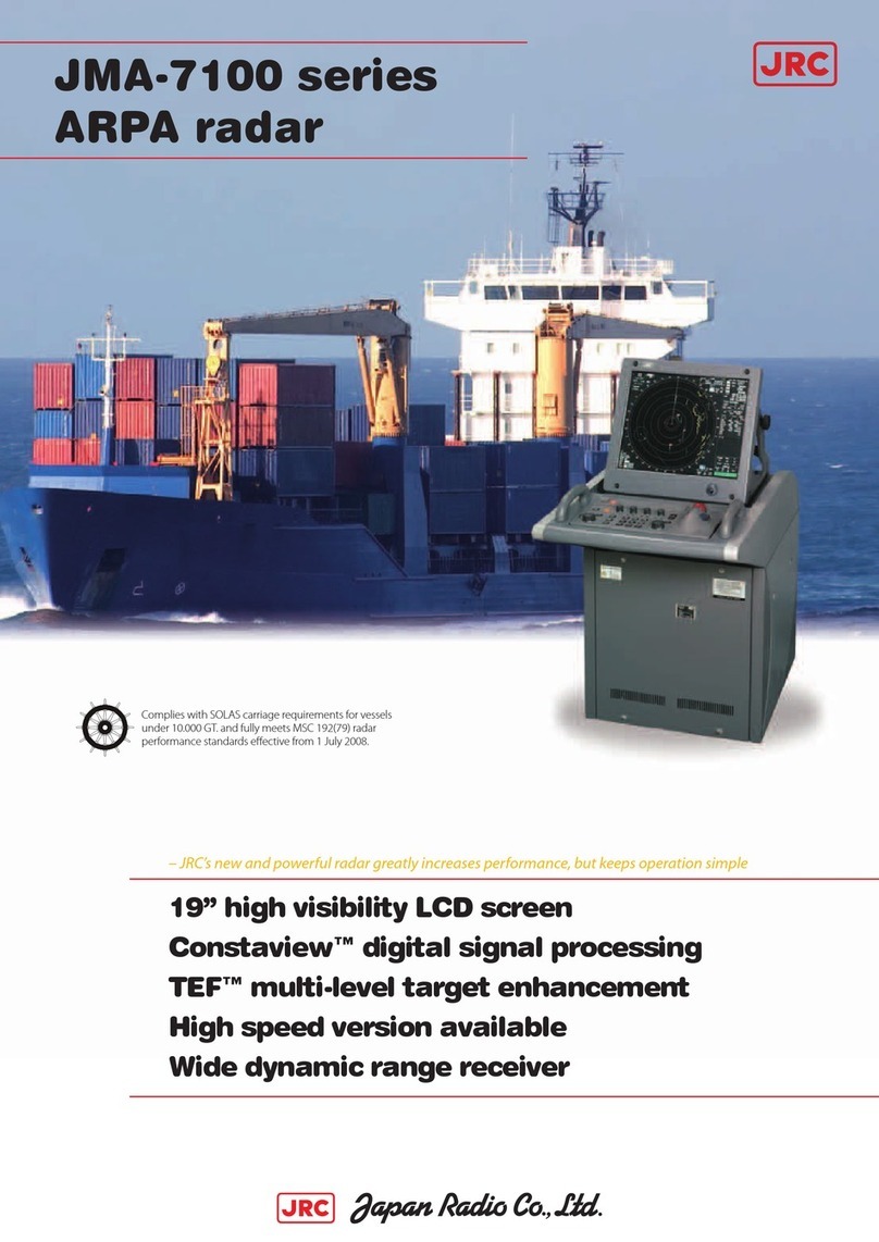 JRC JMA-7110-6XA User manual