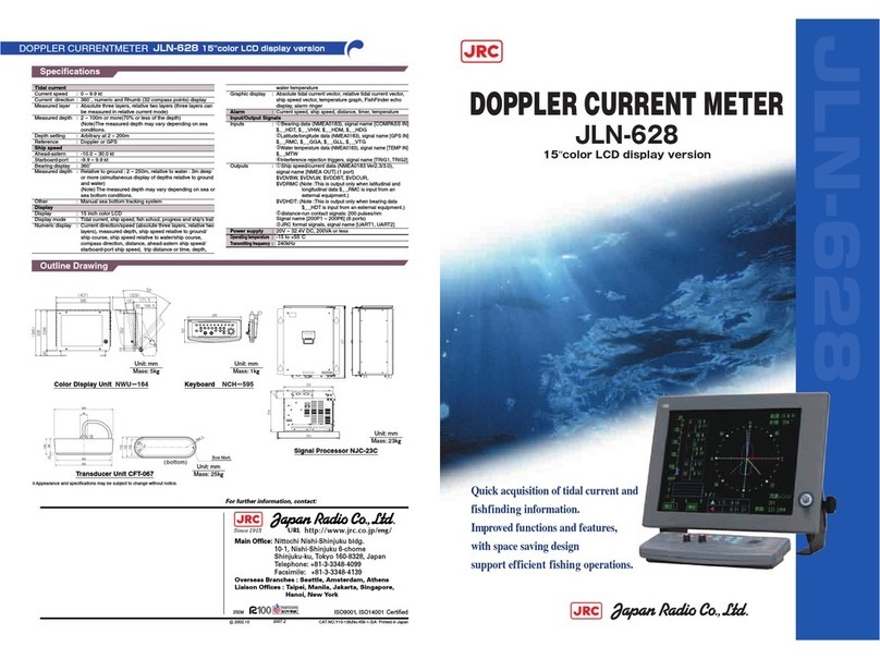 JRC JLN-628 User manual