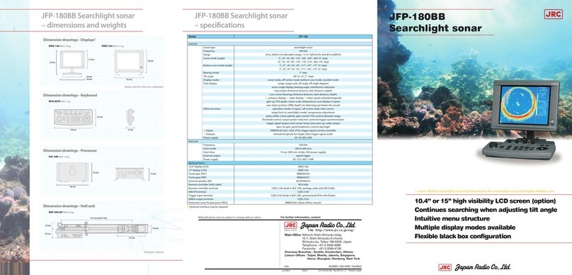 JRC JFP-180BB brochure