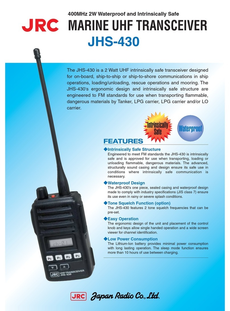 JRC JHS-430 brochure