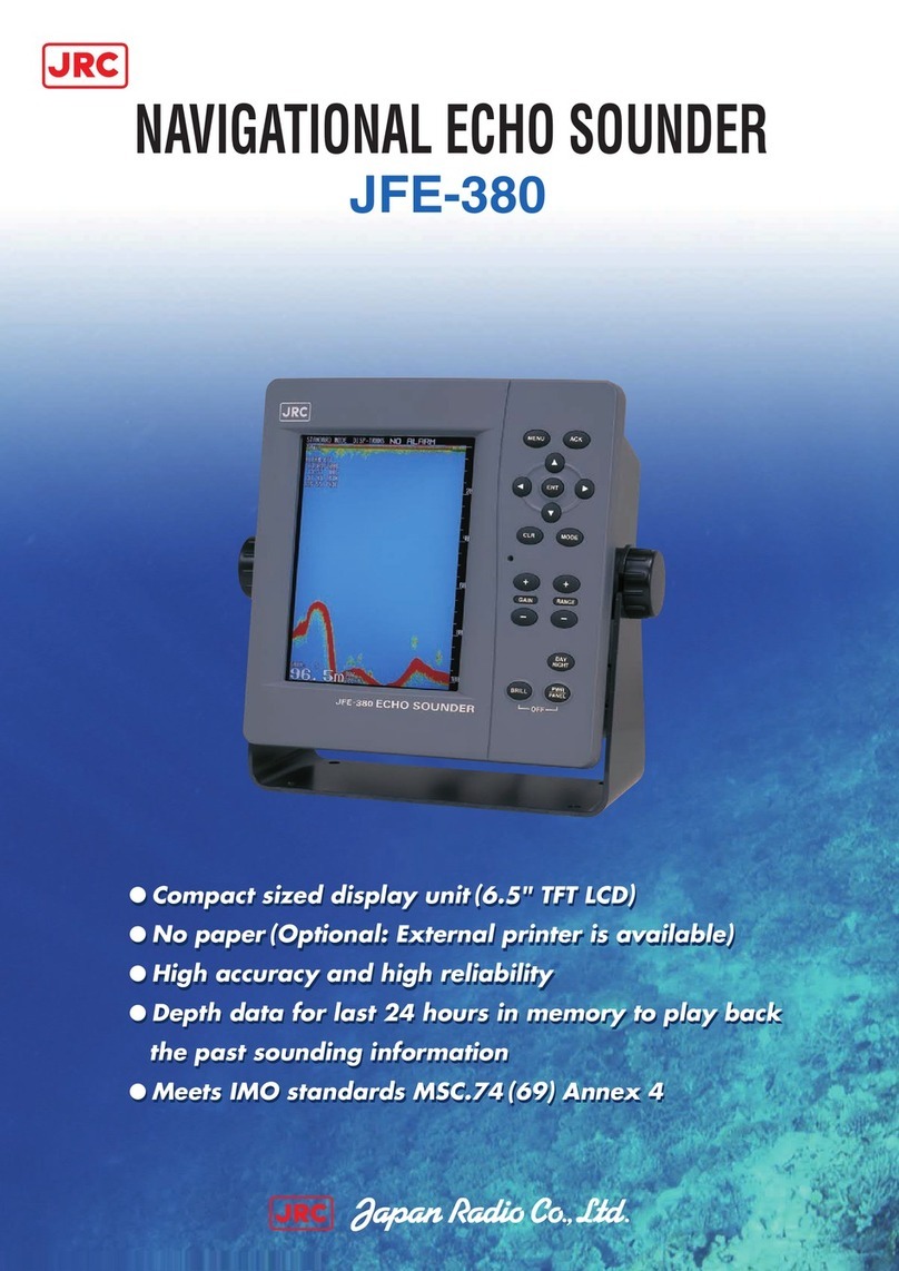 JRC JFE-380 - User manual