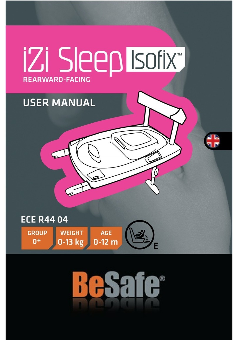 BESAFE iZi Sleep ISOfix user manual