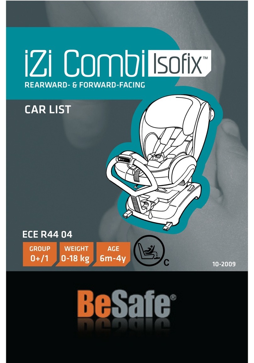 BESAFE IZI COMFORT ISOFIX manual