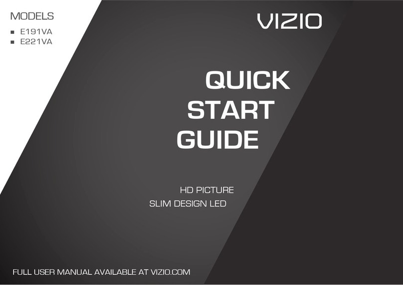 Vizio E191VA User manual