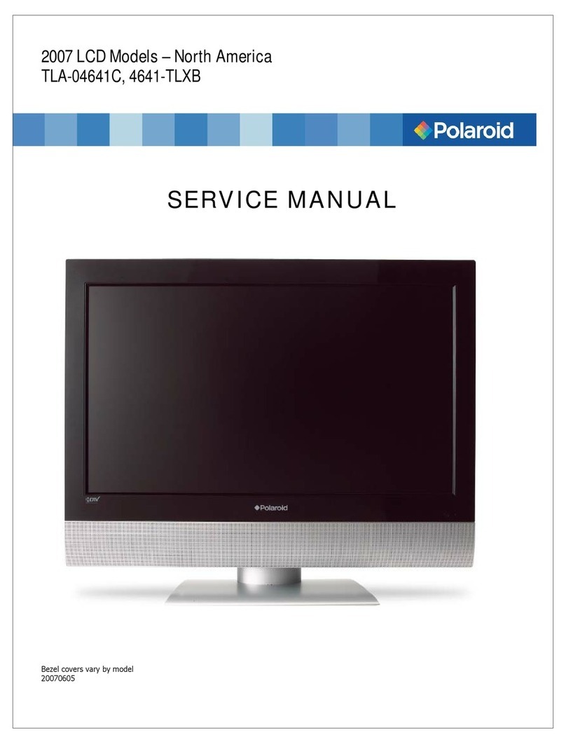 Polaroid TLA-04641C - 46" LCD TV User manual