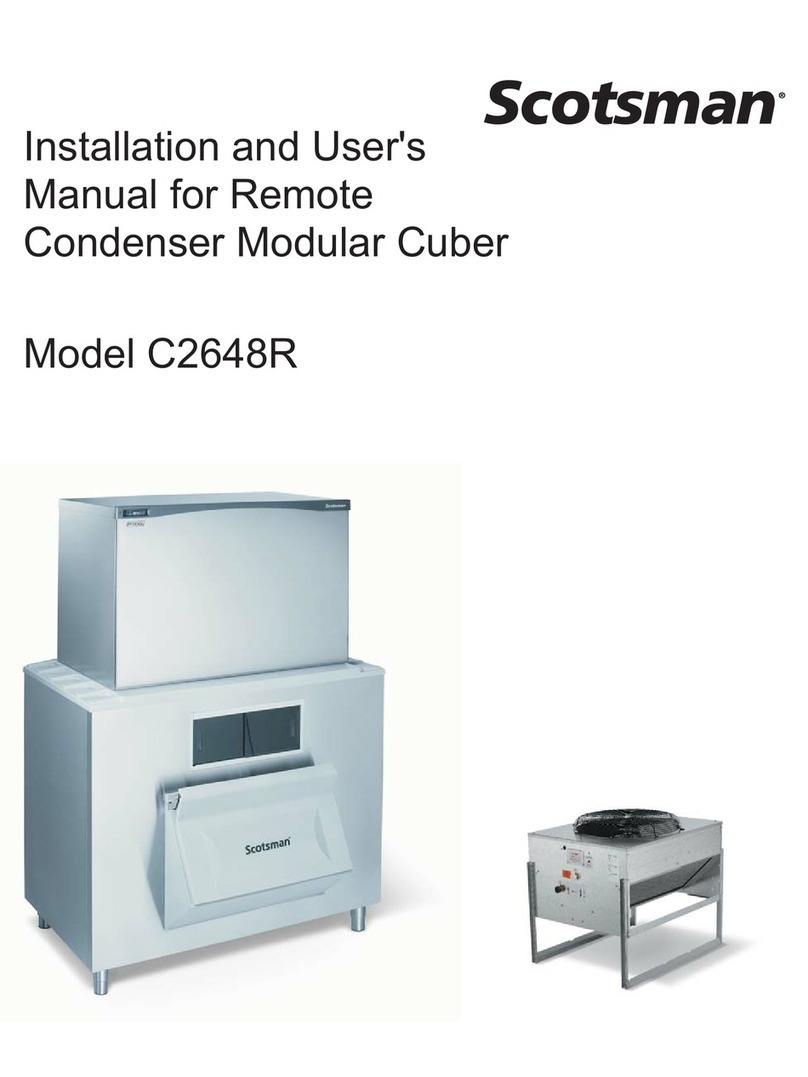Scotsman C2648R User manual
