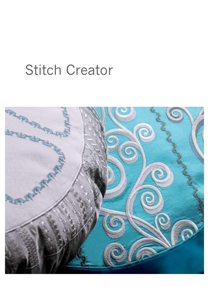 Pfaff STITCH CREATOR User manual