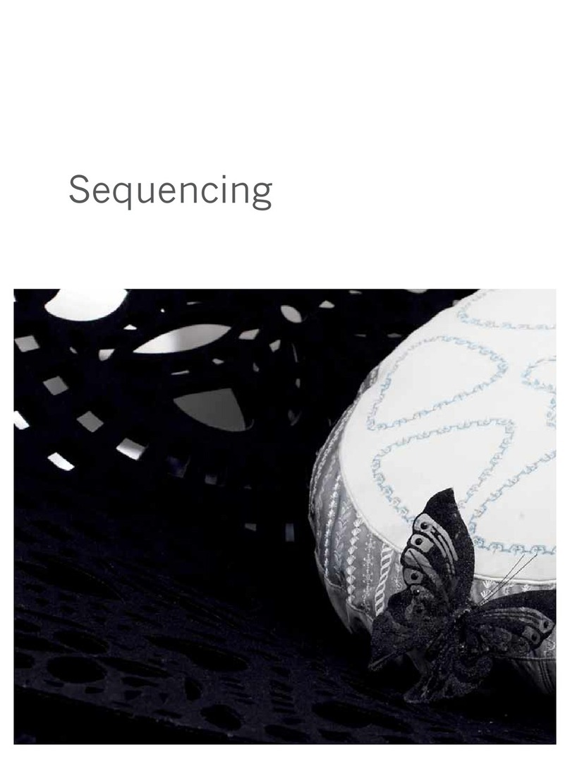 Pfaff SEQUENCING User manual