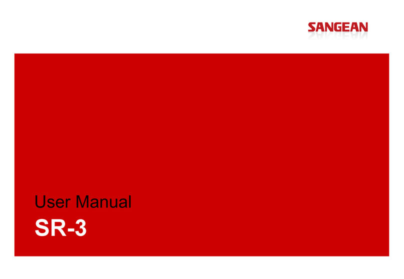 Sangean SR-3 user manual