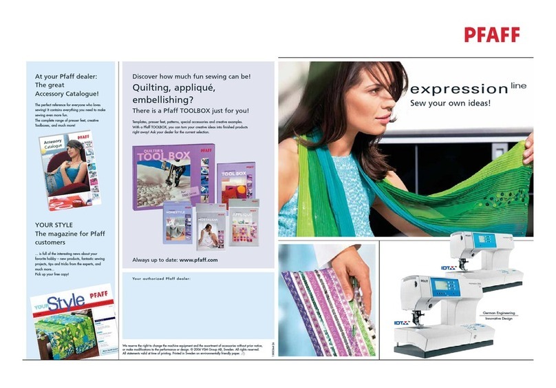 Pfaff EXPRESSION 2038 - User manual