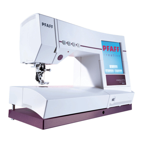 Pfaff CREATIVE 2170 SEWING User manual