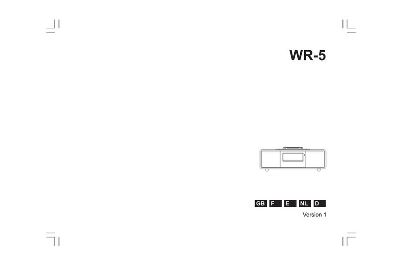 Sangean WR-5 - V1 User manual
