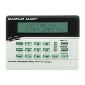 NAPCO MAGNUM ALERT RP3000 KEYPAD User manual NAPCO MAGNUM ALERT RP3000 KEYPAD User manual