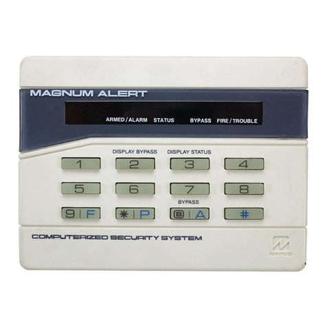 NAPCO RP1054e User manual