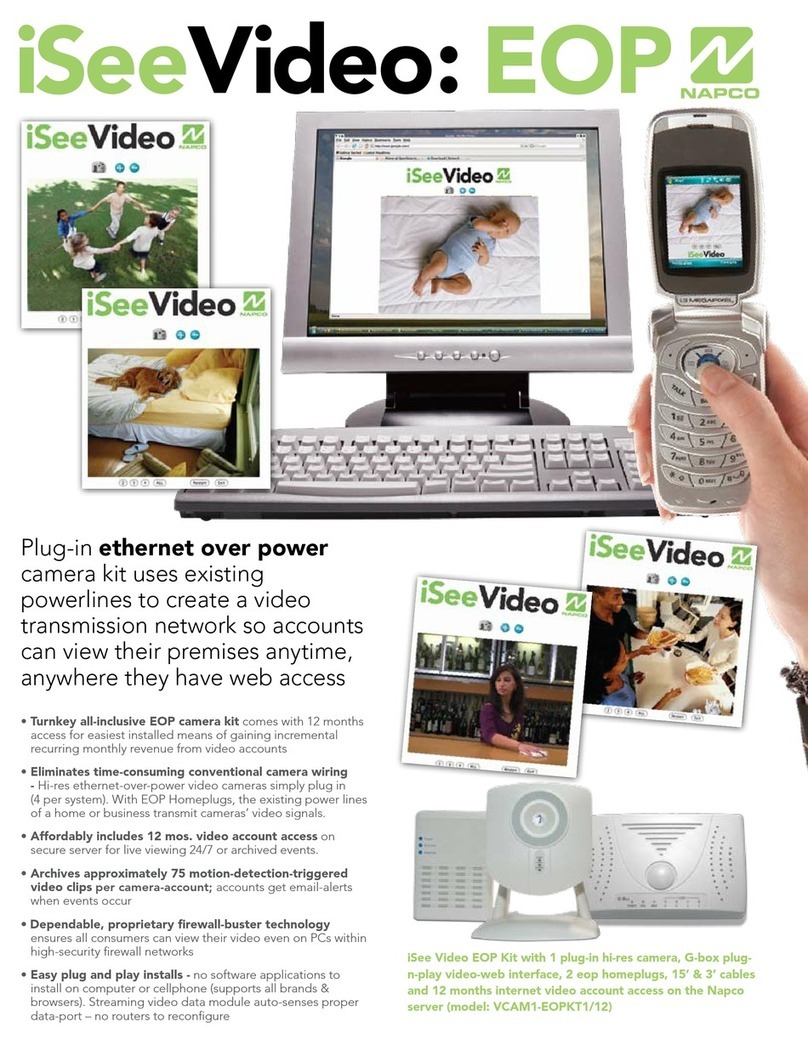 NAPCO ISEEVIDEO - BROCHURE EOP brochure